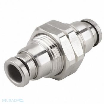 SMC Bulkhead Union 3/8 in 316SS, 19F707