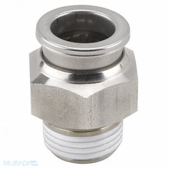 SMC Adapter 1/2 in Thread To Tube, 19F737