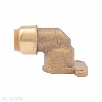 SHARKBITE 90 Elbow Push To Connect 1/2 In., 19F896