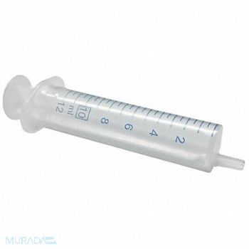 NORM-JECT Plastic Syringe Luer Slip 10 mL PK100, 19G335