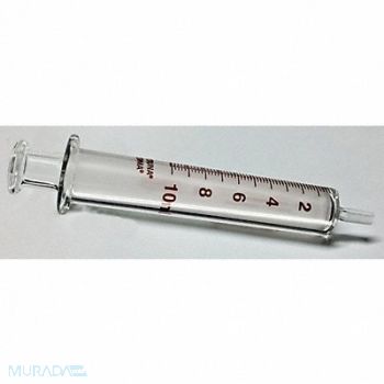 FORTUNA Reusable Glass Syringe Glass Luer 10 mL, 19G352
