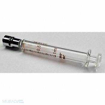 FORTUNA Glass Syringe Metal Luer Lock 1 mL, 19G357