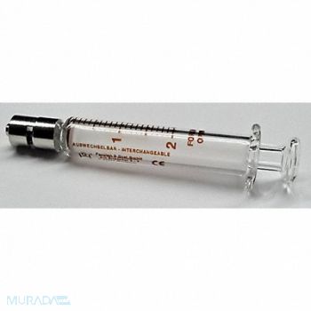 FORTUNA Glass Syringe Metal Luer Lock 2 mL, 19G358