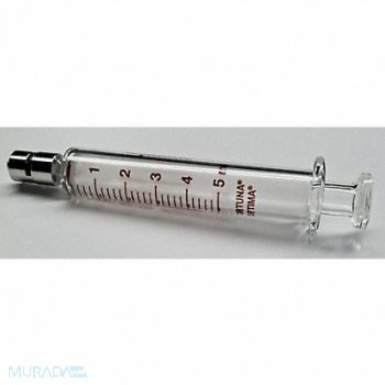 FORTUNA Glass Syringe Metal Luer Lock 5 mL, 19G360