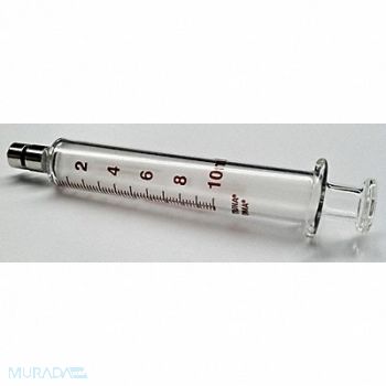 FORTUNA Glass Syringe Metal Luer Lock 10 mL, 19G361