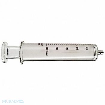 FORTUNA Glass Syringe Metal Luer Lock 100 mL, 19G365