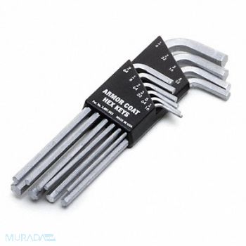 ARMOR COAT Hex Key Set 10 Pieces, 19G977