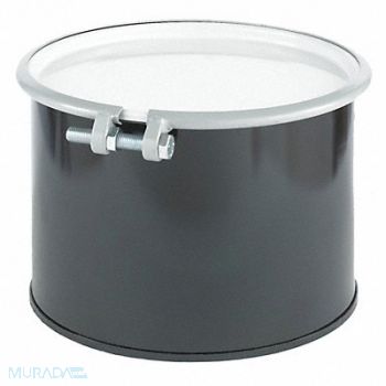 GRAINGER APPROVED Transport Drum Black 20ga 0.9mm, 19K299
