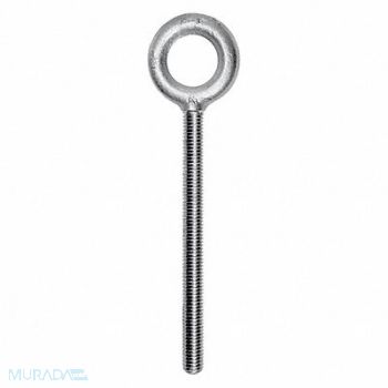 KEN FORGING Machinery Eye Bolt Shank D 3/8 in, 19L068