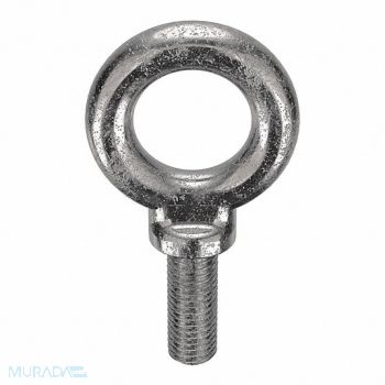 KEN FORGING Machinery Eye Bolt Shank D 3/8 in, 19L145