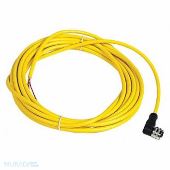 TELEMECANIQUE SENSORS Cordset 16.4 ft Yellow 250VAC/300VDC, 19MJ40