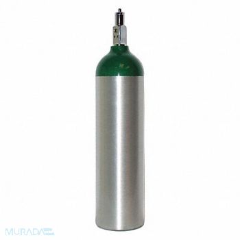 MERET PRODUCTS Medical Oxygen Cylinder 398L Aluminum, 19MN01