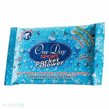 ONE DAY Hand Wipes 11-13/16 x 11-13/16 Fresh, 19MP71