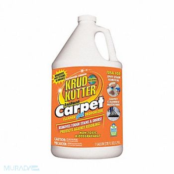 KRUD KUTTER Carpet Cleaner Jug 1 gal KrudKutter, 19MP83