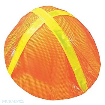 OCCUNOMIX Full Brim Hard Hat Cover Polyester Mesh, 19MR28