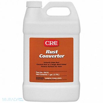 CRC Rust Converter White 1 gal Size, 19MY73