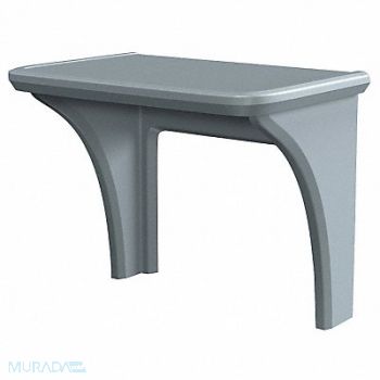 CORTECH Endurance Desk w/ Laminate Blue Gray, 19N177
