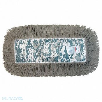 TOUGH GUY Dust Mop Green Cotton/Kevlar/Nylon/Rayon, 19N835