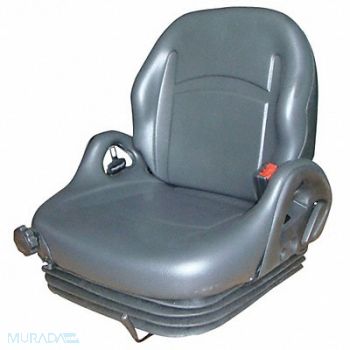GRAINGER APPROVED Premium Forklift Seat 60 deg., 19ND82