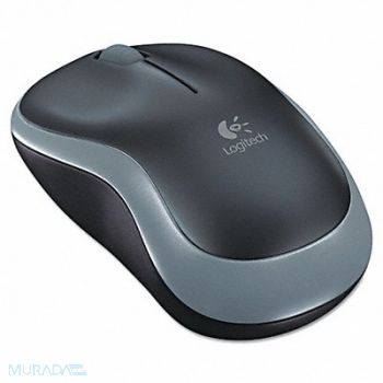 LOGITECH Mouse Wireless Optical Black, 19NY23