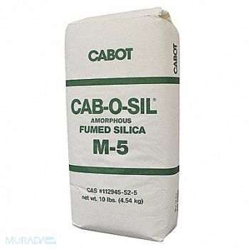 CABOT CAB-O-SIL M5 White 10 lb, 19NZ16