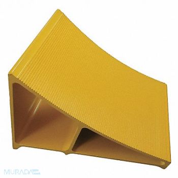 GRAINGER APPROVED Wheel Chock.Alum W 7 In H 8 In, 19P542