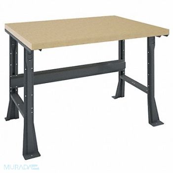 TENNSCO Workbench Butcher Block 48 W 36 D, 19PA16