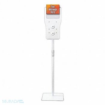 BEST SANITIZERS INC. Hand Sanitizer Floor Stand 1250mL White, 19RC58