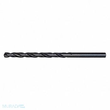 MILWAUKEE Drill Bit 3/16 in Black Oxide, 19RK24