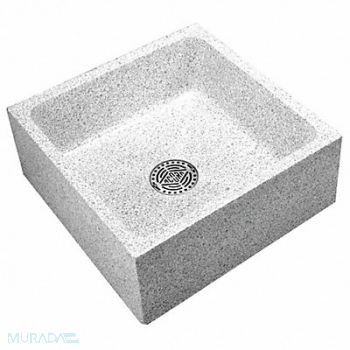 TERRAZZO-WARE TerrazzoWare MopSink Squr 20inx20inx8in, 19RU60