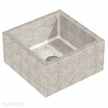 TERRAZZO-WARE TerrazzoWare MopSink Squr 20inx20inx10in, 19RU61