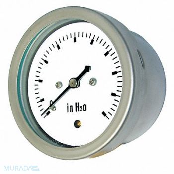 PIC GAUGES Low Pressure Gauge Capsule 0 to 60in H2O, 19RZ46