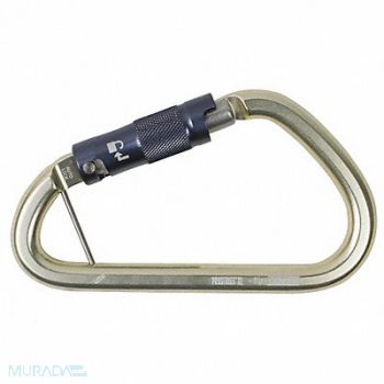 GEMTOR Carabiner Aluminum 350 lb 40 kN, 19TJ72