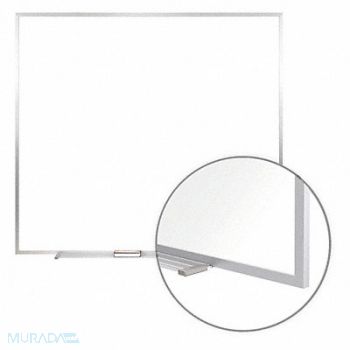 GHENT Dry Erase Brd Non-Mag. Melamine 48-5/8 W, 48GD42