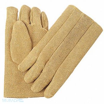 CHICAGO PROTECTIVE APPAREL Heat Resistant Gloves ZetexPlus Tan PR, 19TU15