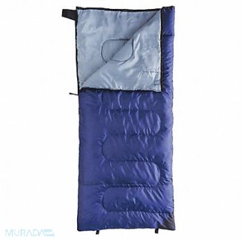 KAMP-RITE TENT COT INC Sleeping Bag Blue Polyester 3 lb 40F, 19TU19