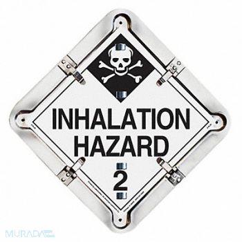 LABELMASTER Full Frame Flip Placard Holder 13-1/2 H, 19TZ74