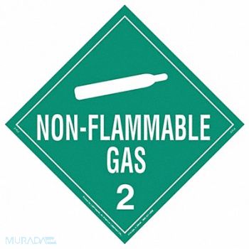 LABELMASTER DOT Container Placard 10-3/4 W PK10, 19UA75