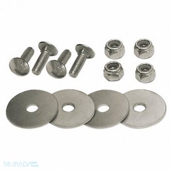 SNAP-LOC CrrgBlt Stl ZncPltd 1in Sqr PK1, 19XZ82