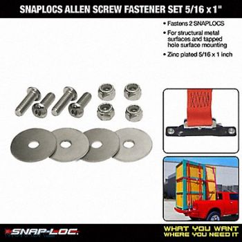 SNAP-LOC SHCS Steel 5/16 -18 1in L, 19XZ83