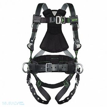 HONEYWELL MILLER K3295 Full Body Harness Revolution 2XL/3XL, 19Y747