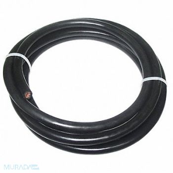 WESTWARD Welding Cable 1/0 Neoprene Blk 10ft, 19YE06