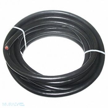 WESTWARD Welding Cable 1AWG Neoprene Blk 25ft, 19YE04