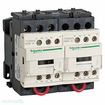 SCHNEIDER ELECTRIC NEMA Magnetic Contactor 27A 120VAC NEMA1, 19YH91