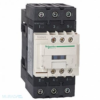 SCHNEIDER ELECTRIC NEMA Magnetic Contactor 45A 24VDC NEMA 2, 19YH96