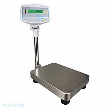 ADAM EQUIPMENT Platform Counting Bench Scale LCD, 19YN28