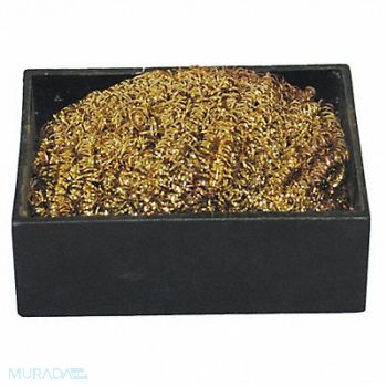 AMERICAN BEAUTY AMER BEAU Brass Sponge Tip Cleaner Case, 19YP76