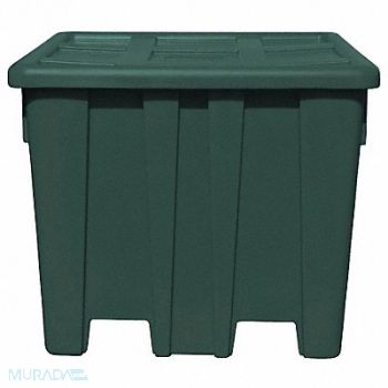 SHIP SHAPE Bulk Container Forest Green Solid, 19ZA14
