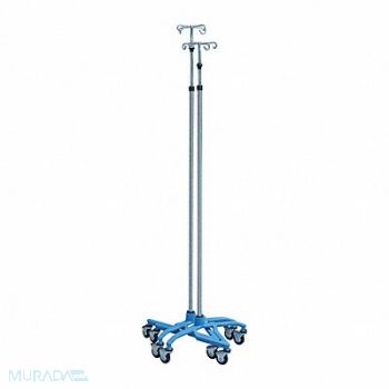 SMARTSTACK IV Pole Stainless Steel Blue, 19ZA49