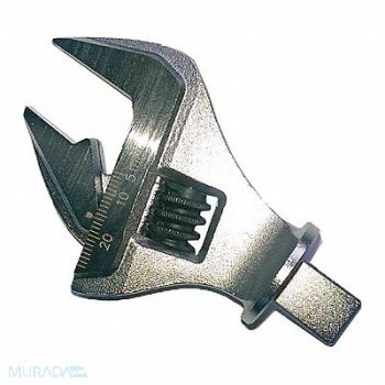 WESTWARD Adj. Sz 1-1/16 L 3-47/64, 19ZC60